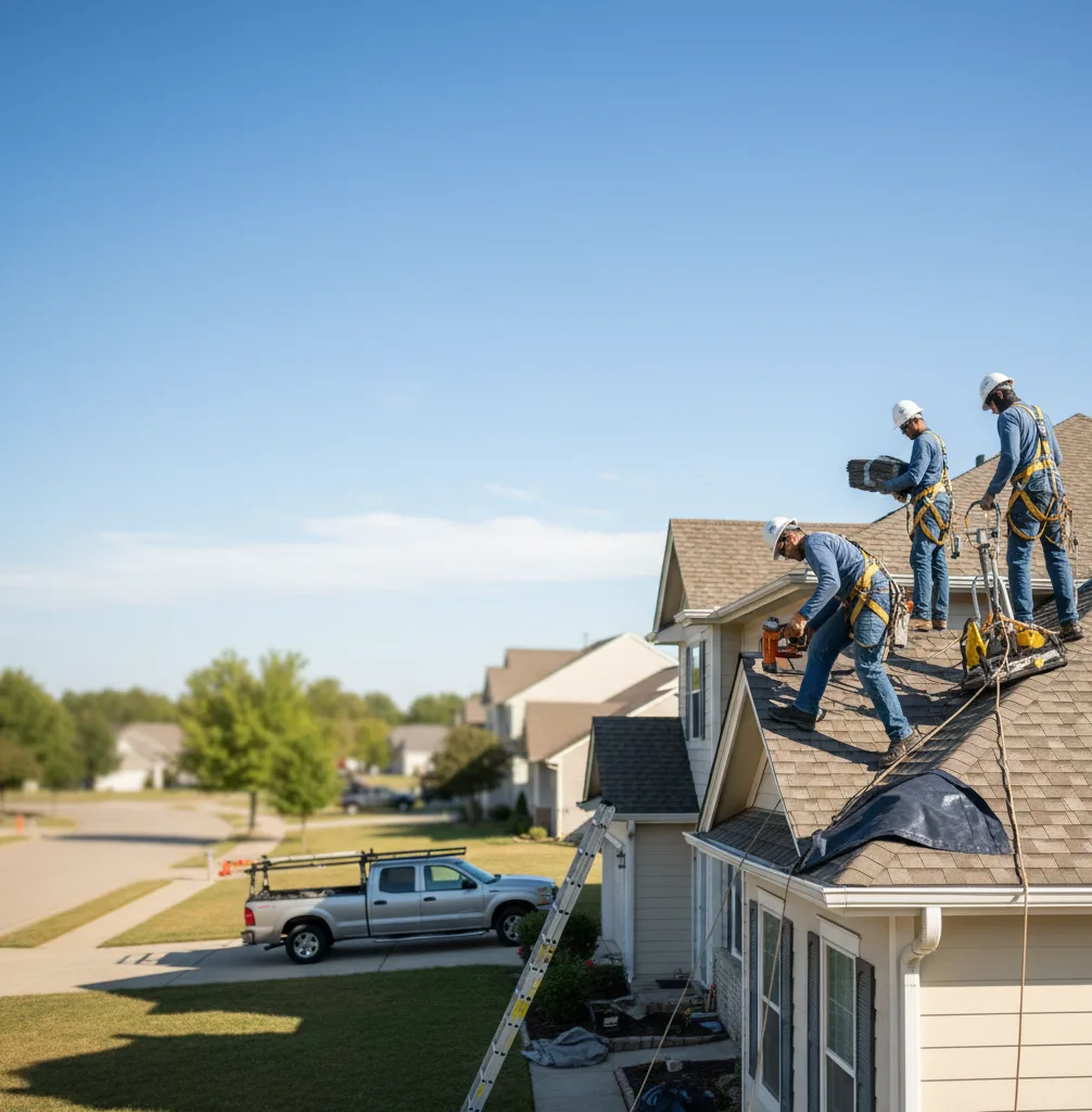 Shingle Replacement in Collinsville, TX